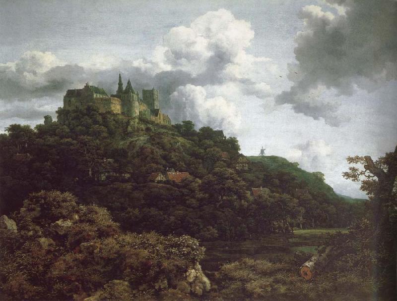 Jacob van Ruisdael Bentheim Castle oil painting image